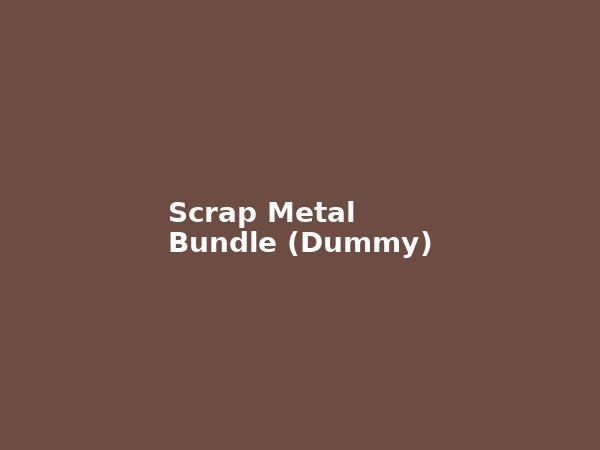 Scrap Metal Bundle - Dummy